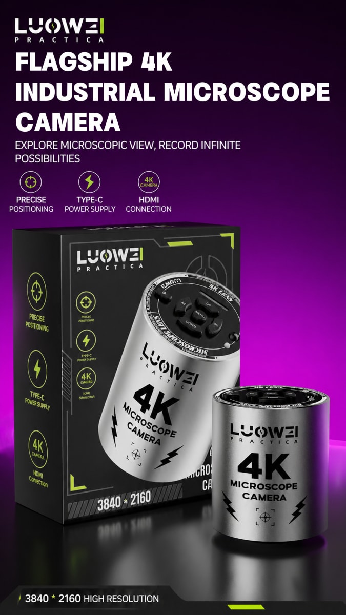 4K Industrial Microscope Camera